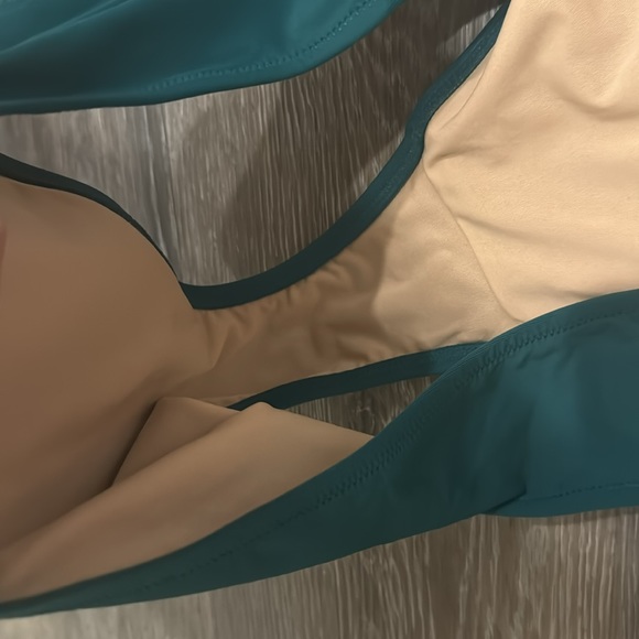 NWT J. Crew dark green blue teal swim bikini bottoms XXL - Picture 6 of 7